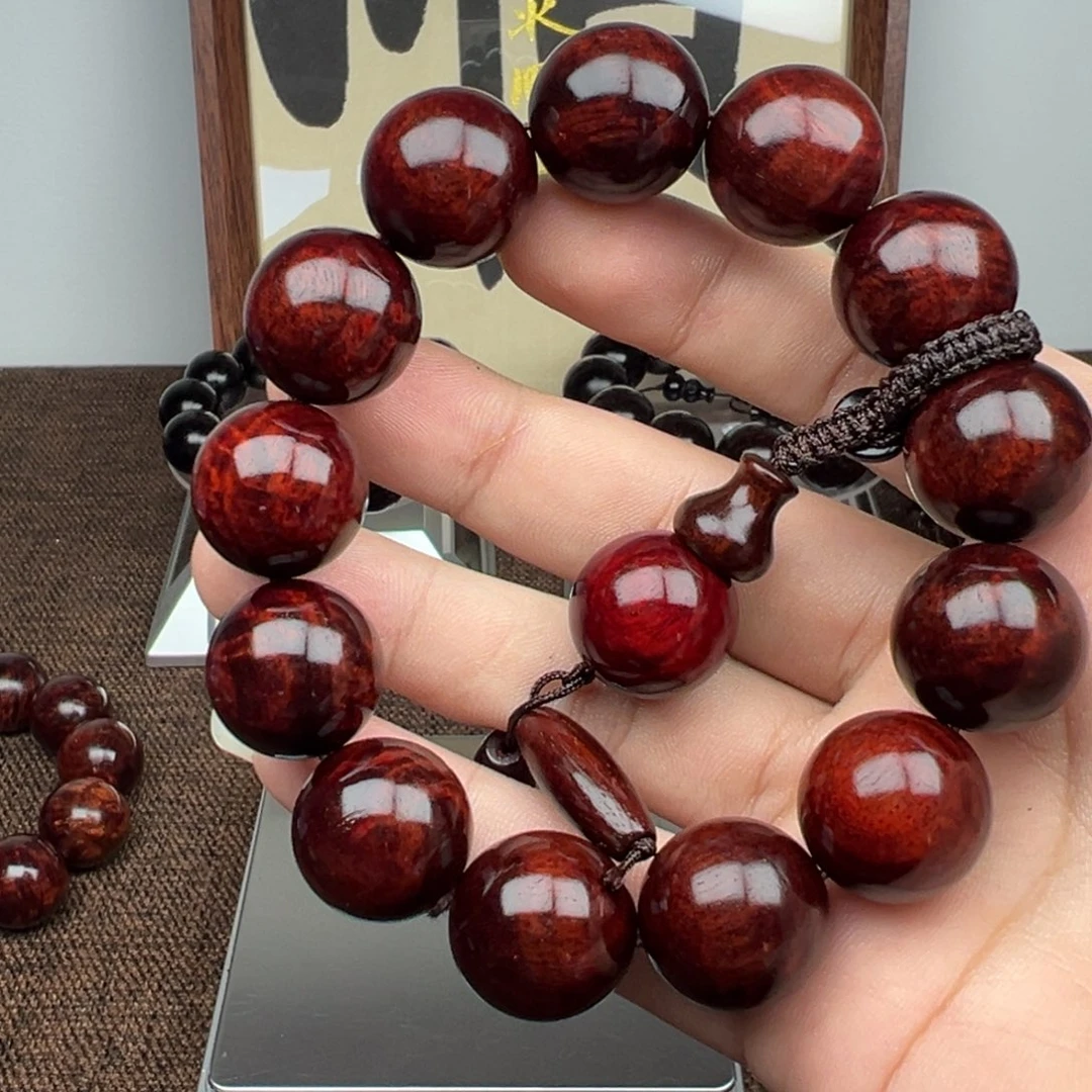 霸***飞檀香紫檀（小叶紫檀）1.8水波