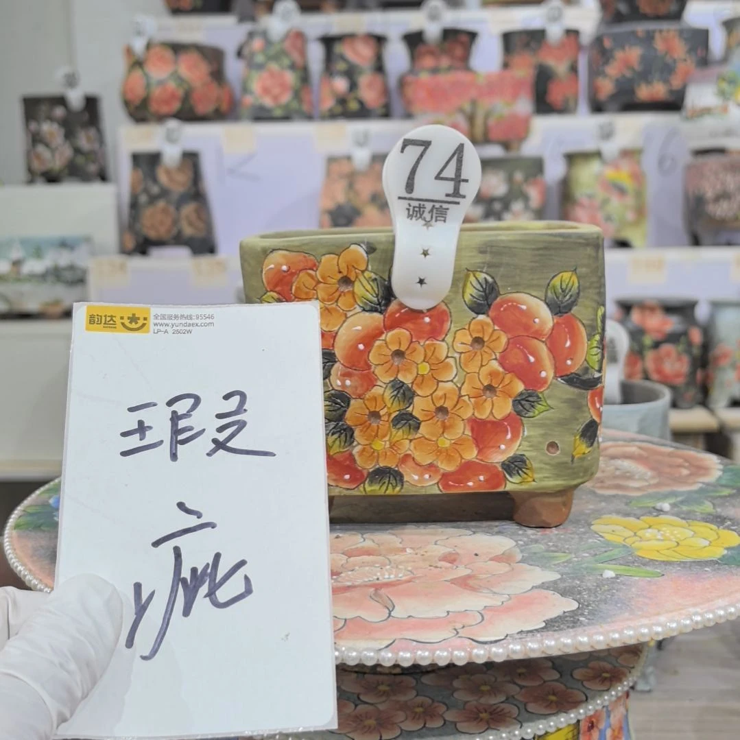 花盆红泥景德镇花盆