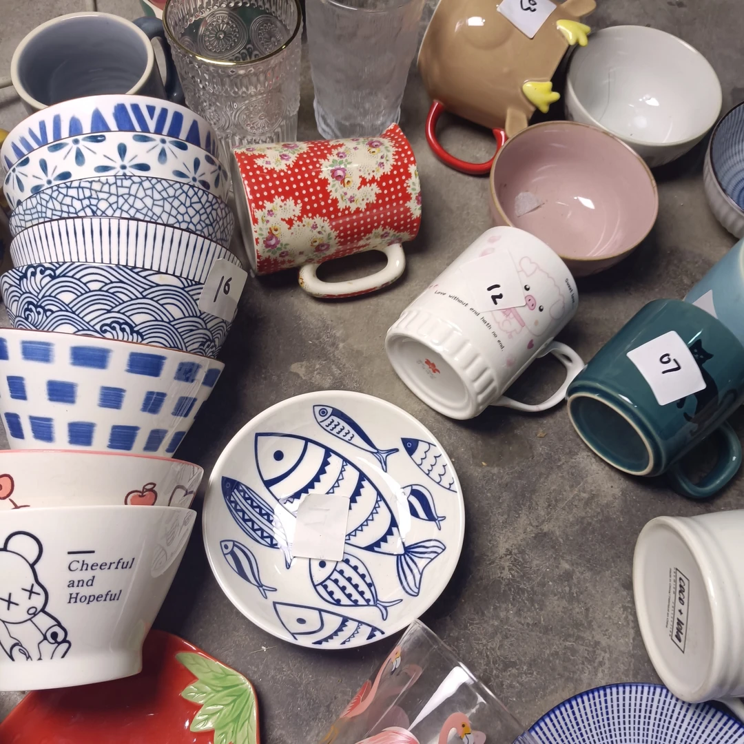 仓库清仓处理，各种陶瓷款式，微瑕疵完美主义者绕道，下单备注编号