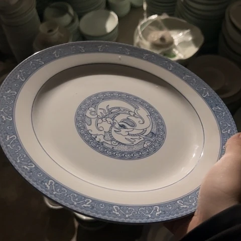 陶瓷8寸平盘一个陶瓷