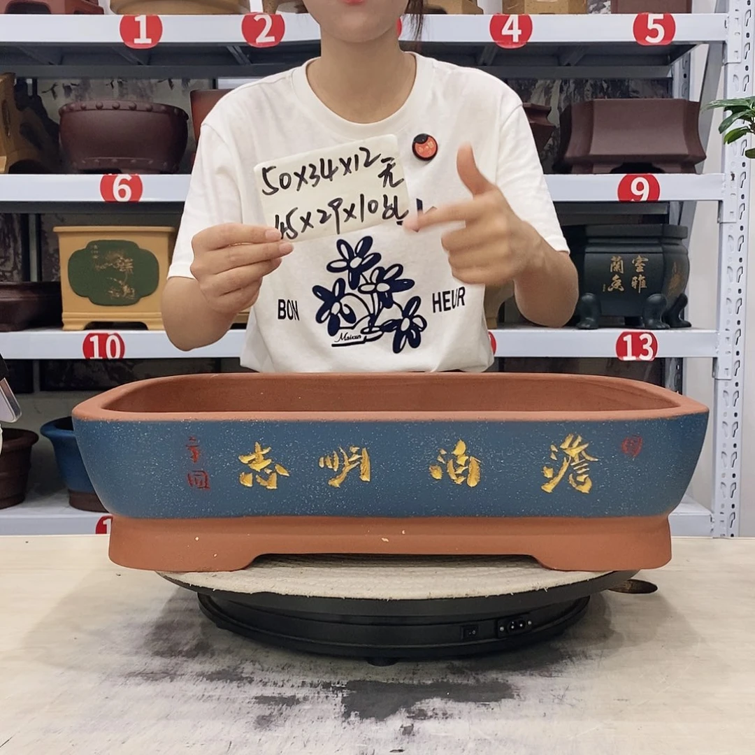 紫砂花盆紫砂花盆无孔