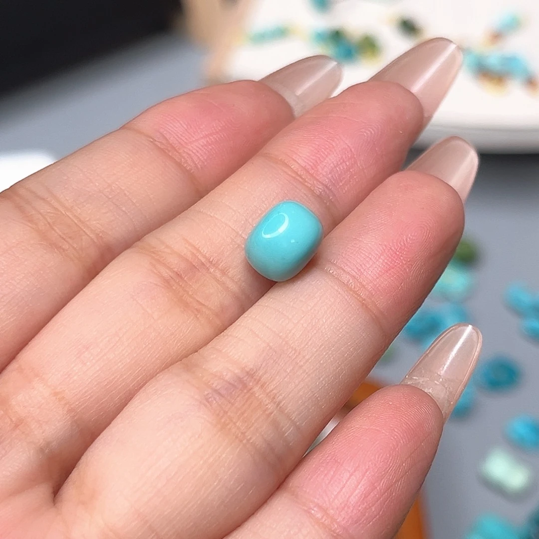 未镶嵌绿松石珠宝半成品