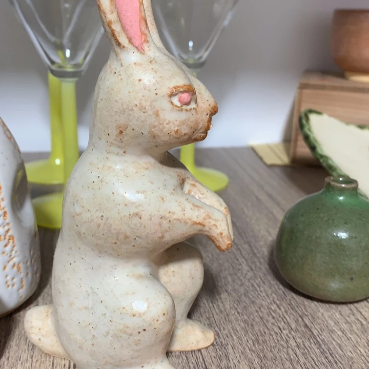 陶器 新年快乐 恭喜发财芳**人