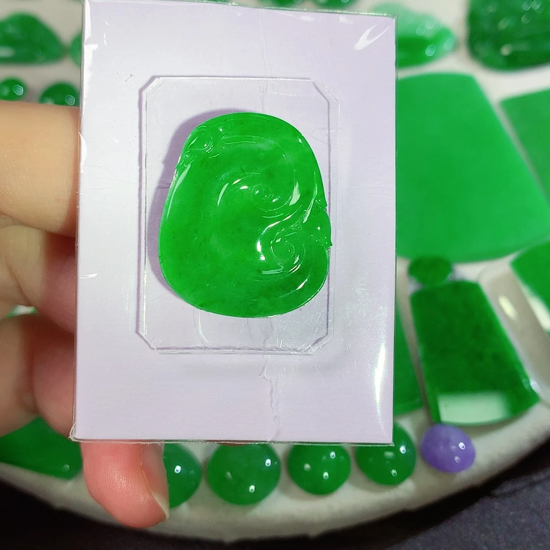 项链未镶嵌翡翠天然翡翠