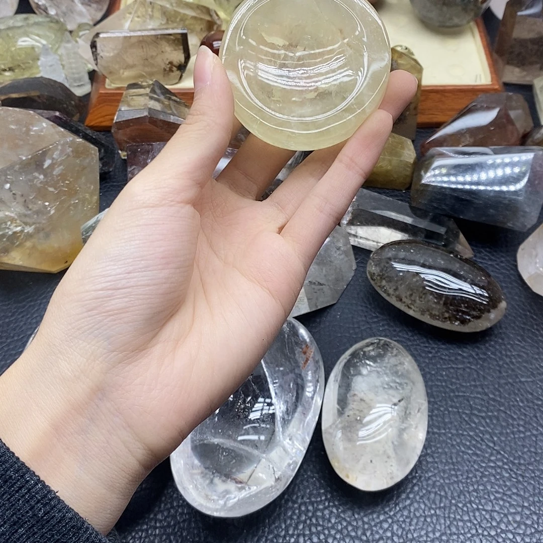 水晶未镶嵌珠宝半成品142水晶石