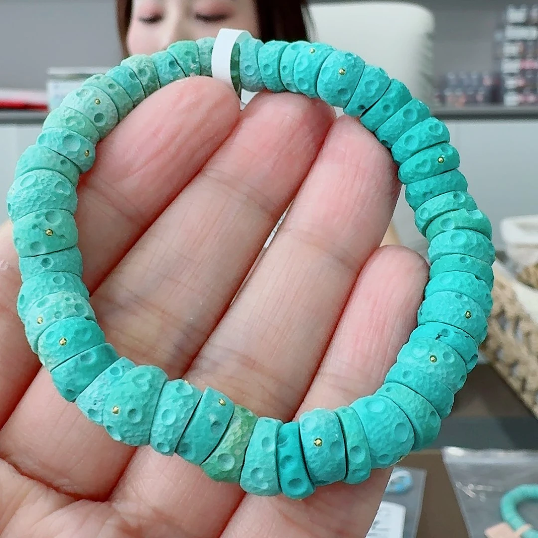 未镶嵌绿松石珠宝奇石