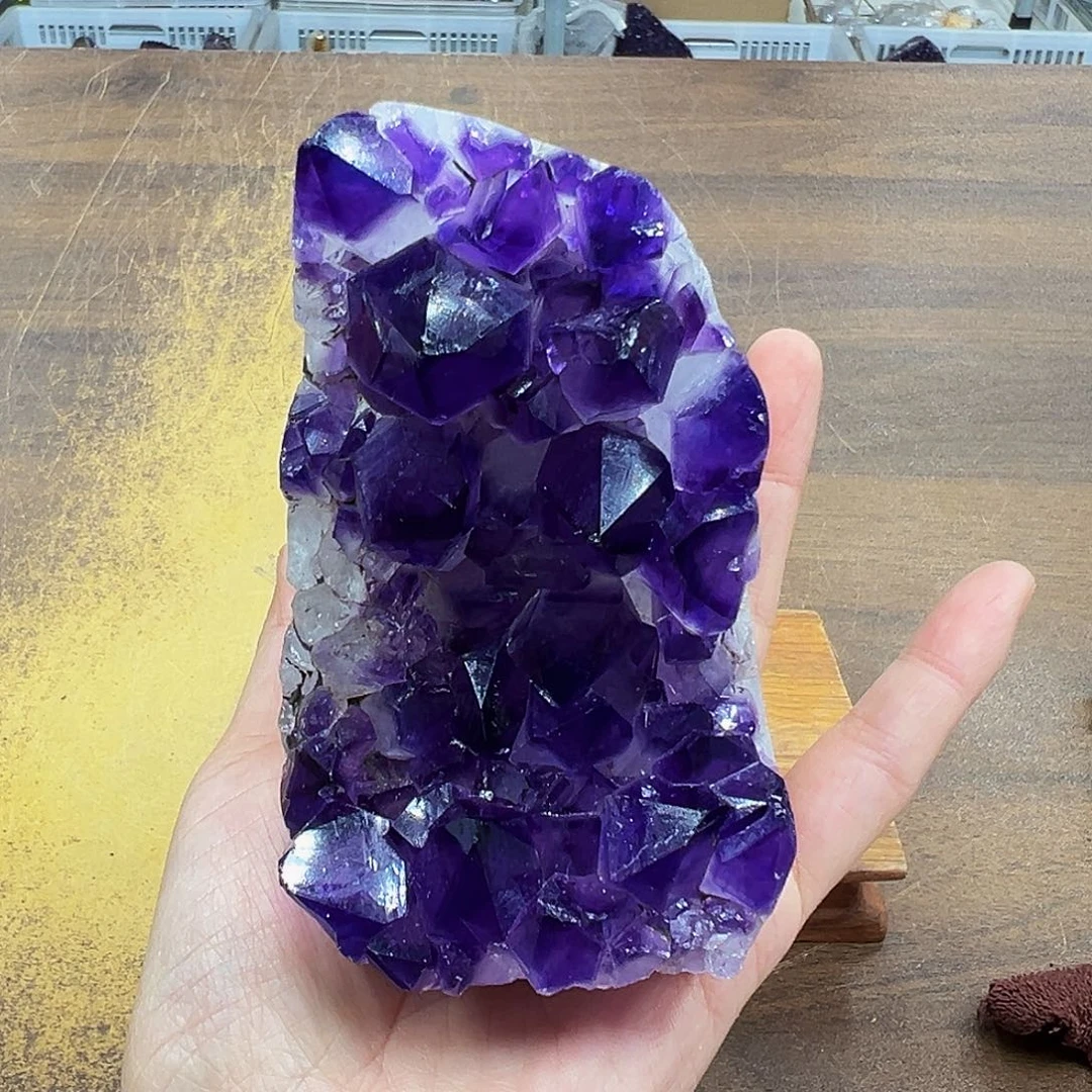 紫晶摆件未镶嵌晶体