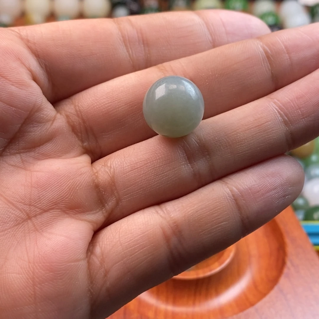 常***佛和田玉未镶嵌珠宝奇石卡14天空蓝y