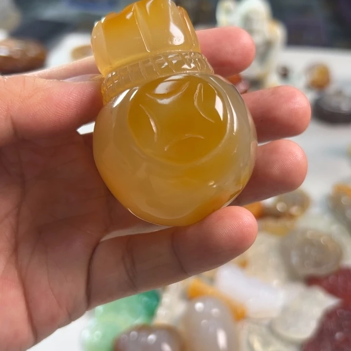 玛瑙/玉髓吊坠(不含链)未镶嵌