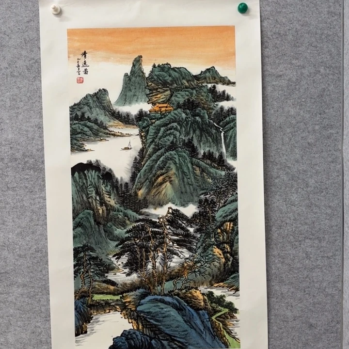 国画花鸟等多种鸟类的栖息