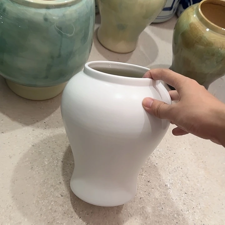 白泥花盆正品无孔