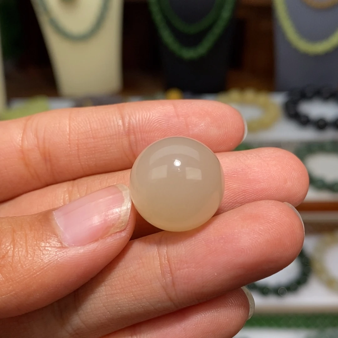 和田玉未镶嵌手串卡18