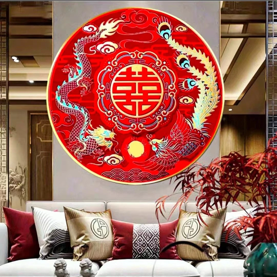 法国DMC十字绣-财姐专属经典龙凤吉祥