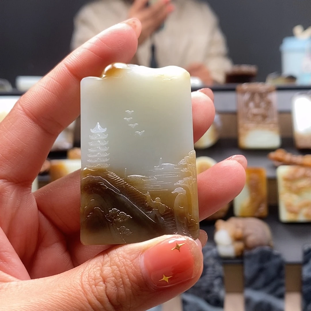 未镶嵌和田玉挂件