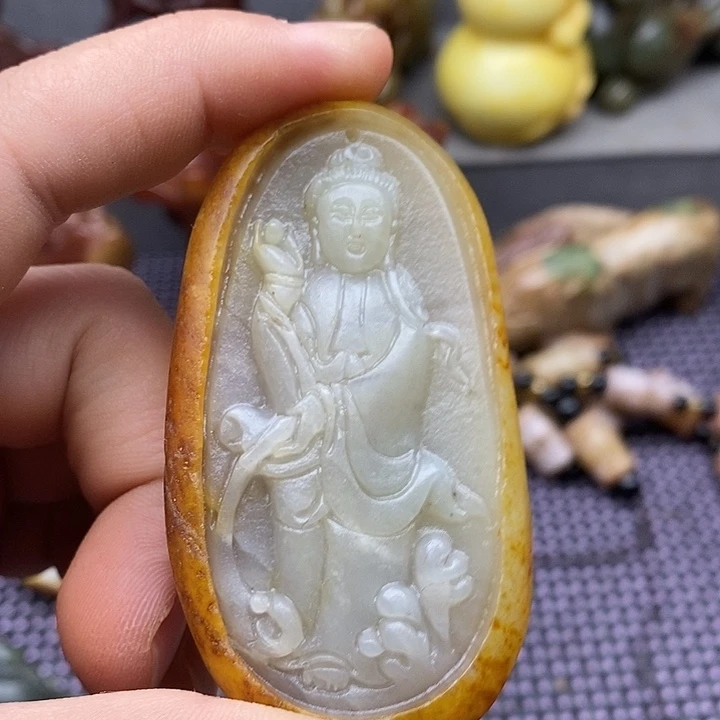 未镶嵌蛇纹石玉颈饰