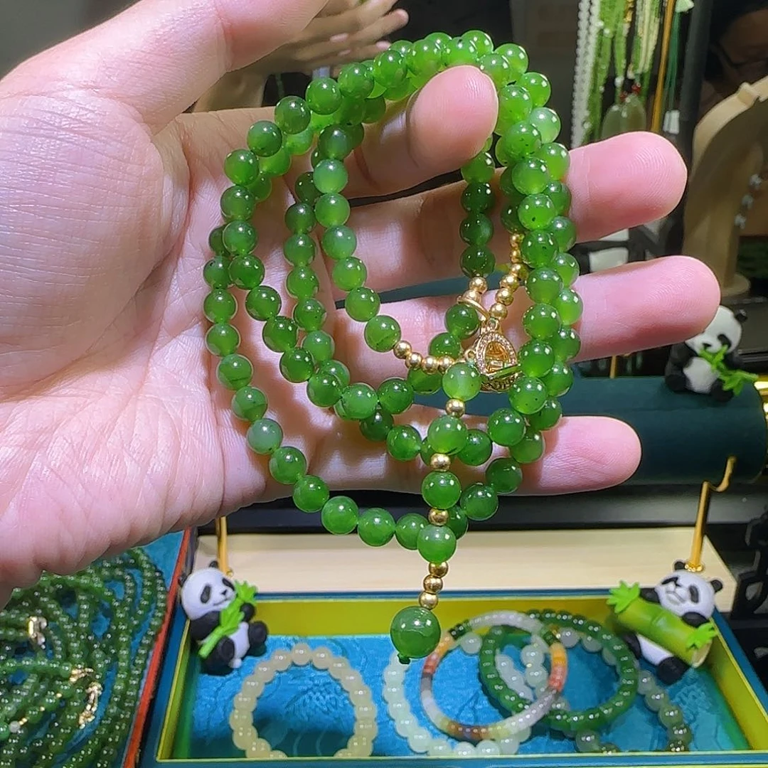 和田玉未镶嵌颈饰和田玉