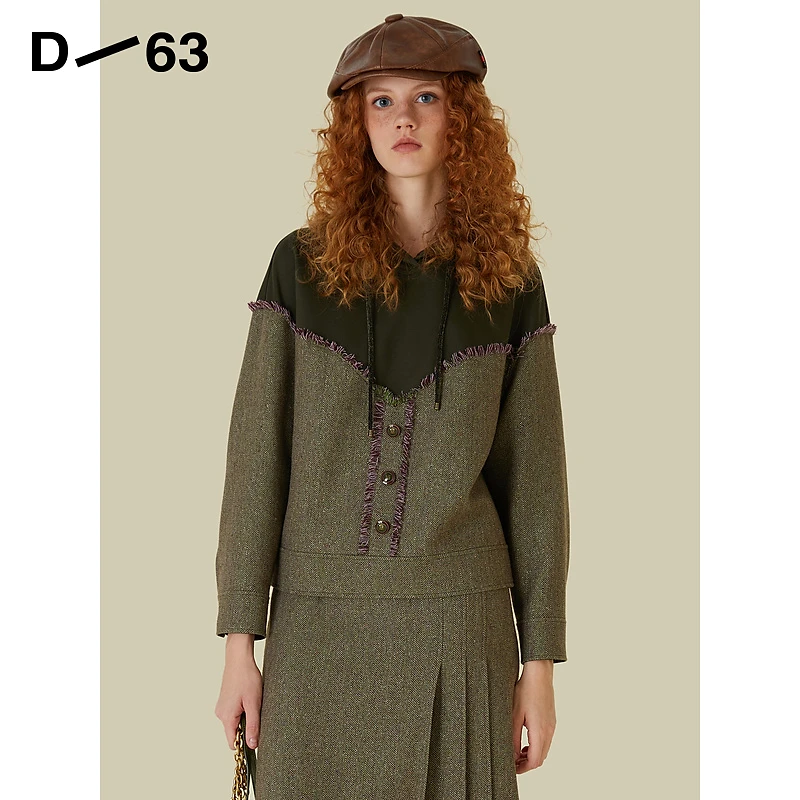 【尚雅】D63百搭时尚套头上衣5E4S20044