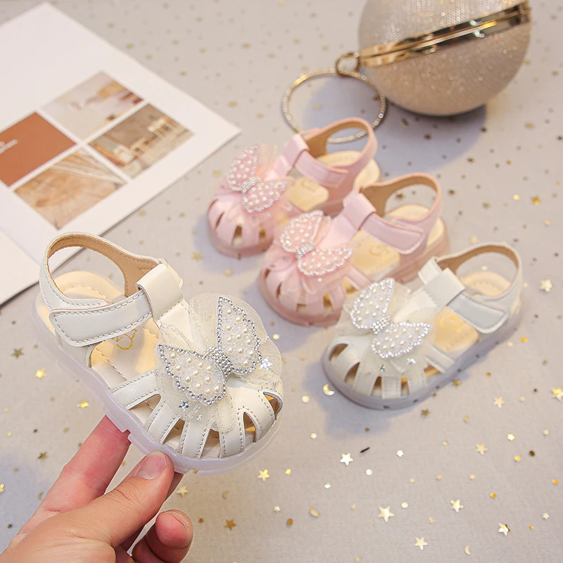 儿童露趾凉鞋2025夏季新款学步鞋软底防滑轻便时尚运动休闲沙滩鞋