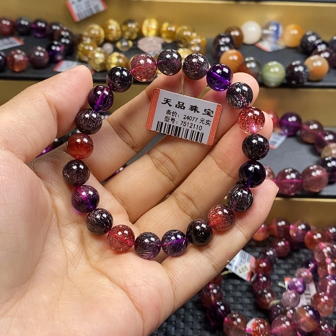 未镶嵌手链水晶超七手链7512110