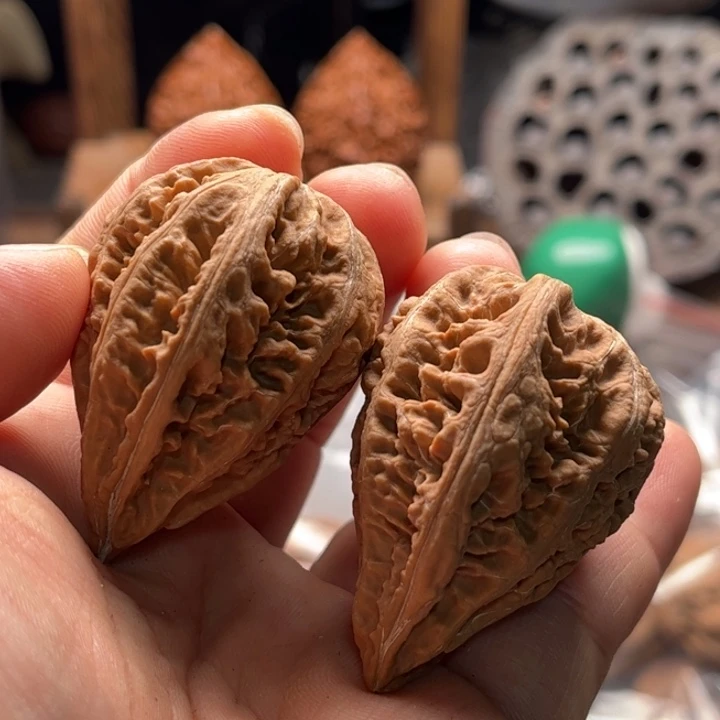 文玩核桃把件楸大胖34