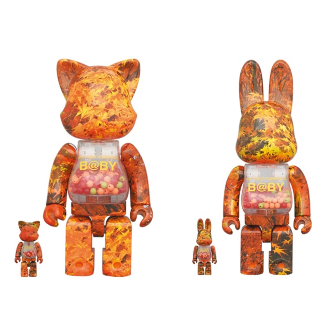 Bearbrick 秋叶猫兔千秋400%+100%玩具