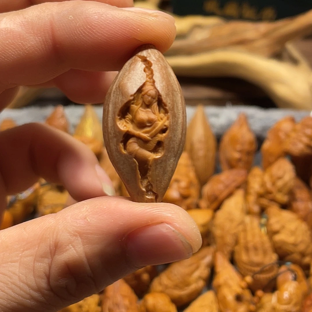 橄榄核手串/手链原皮美女243