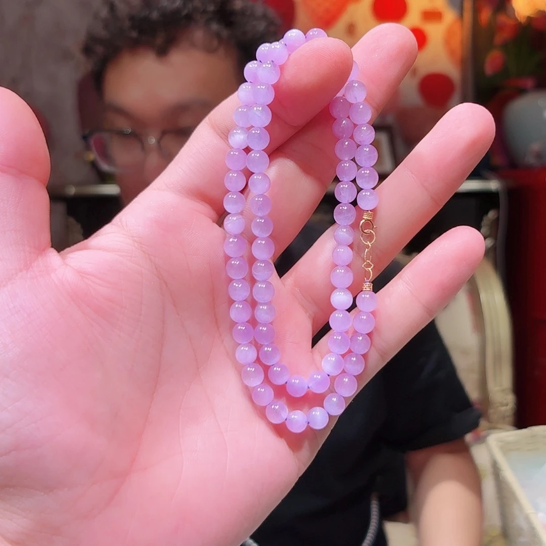 项链锂辉石未镶嵌6.1毫米