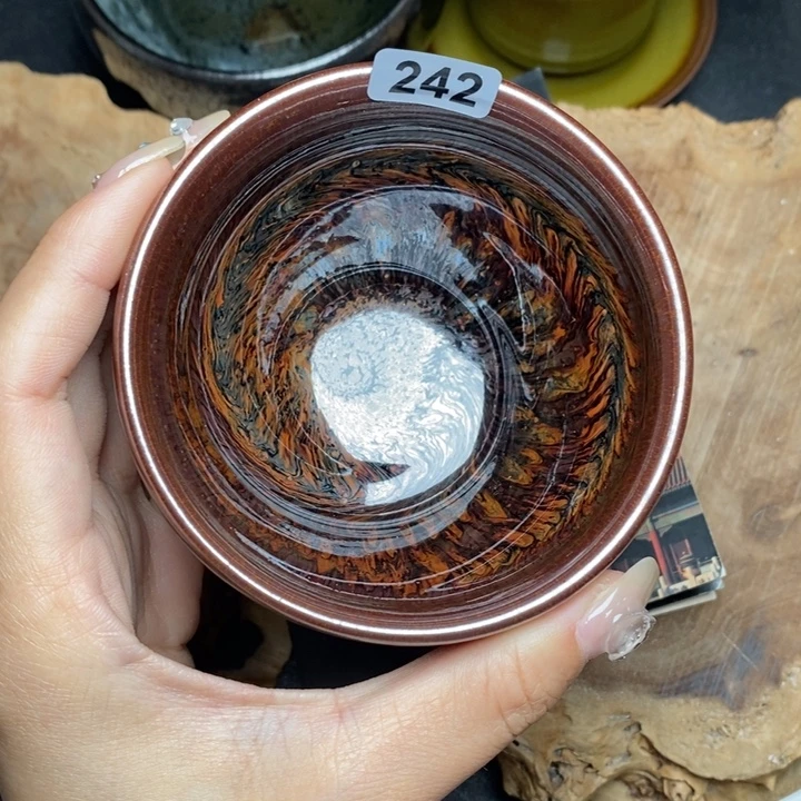 茶盏建窑建盏主人杯242