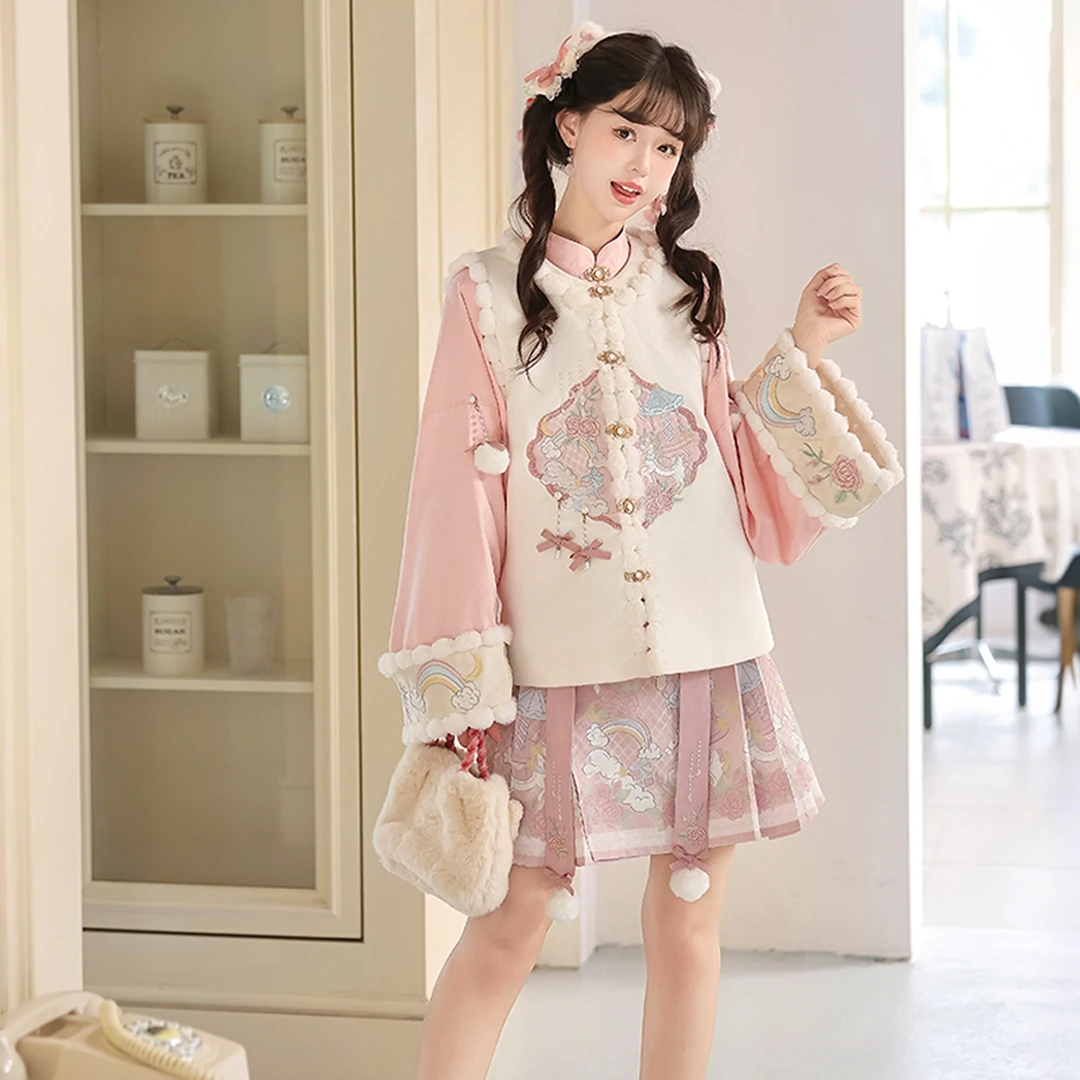 观南桥【奇迹小马】原创设计汉服女汉元素套装9697