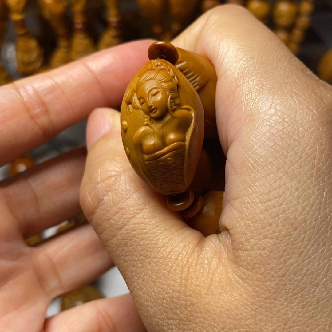 橄榄核手串/手链美女生命手串