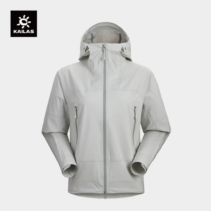 KAILAS凯乐石木雅冲锋衣FLT 3L防风防水轻装徒步户外登山服外套女