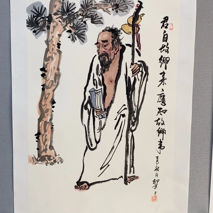 国画亲笔手绘原创