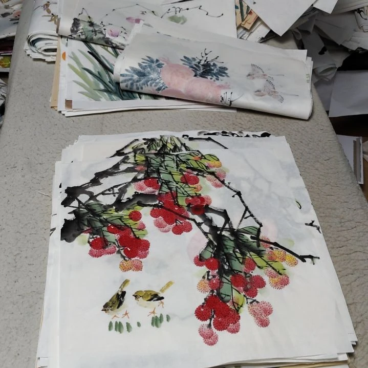 桃***^国画国画花鸟花鸟国画