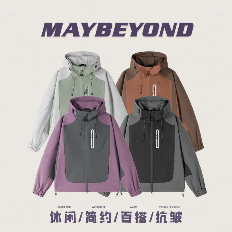 MAYBEYOND 25AW春季新款休闲百搭时尚情侣款夹克