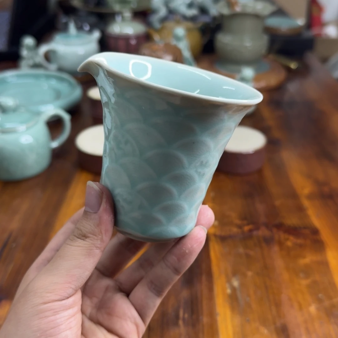 小仲青瓷茶器微瑕6451