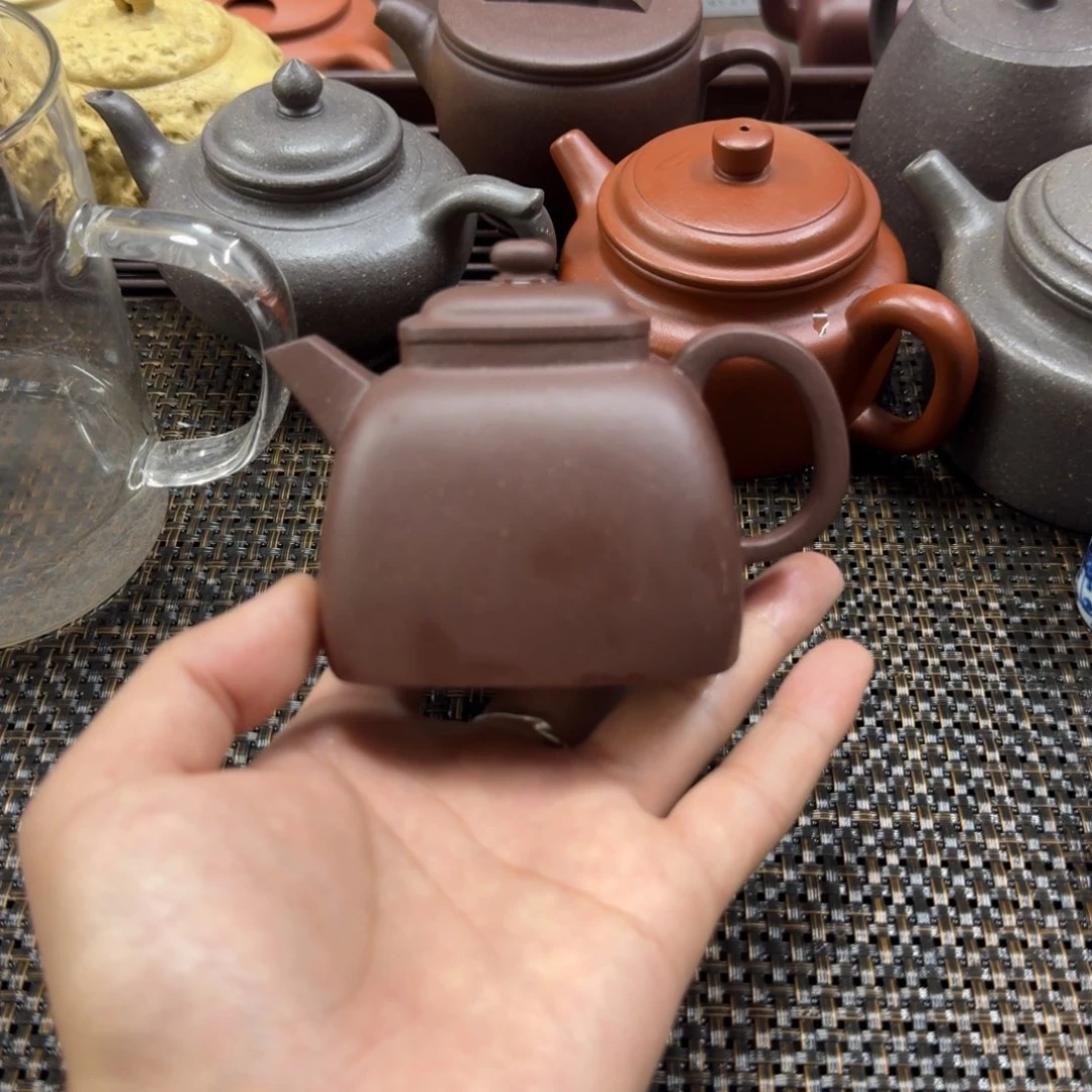 紫砂茶壶四方坦然210CC