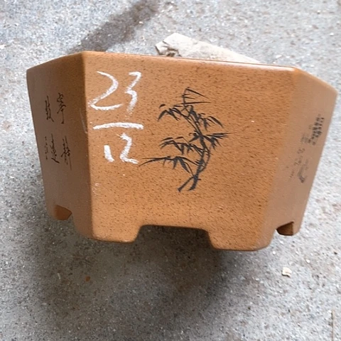 紫砂花盆手工制作