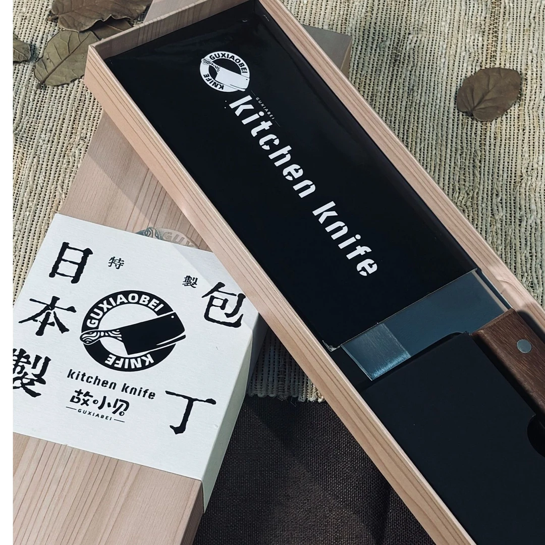 【105】故小贝日本进口手工锻打家用厨房刀具切菜剁肉