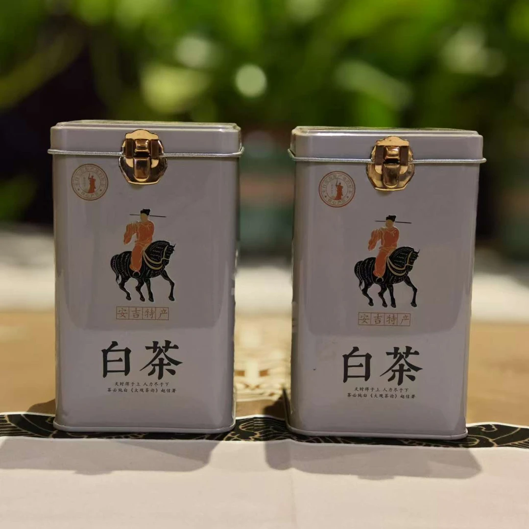 安吉特产-白茶30X2罐时代罐