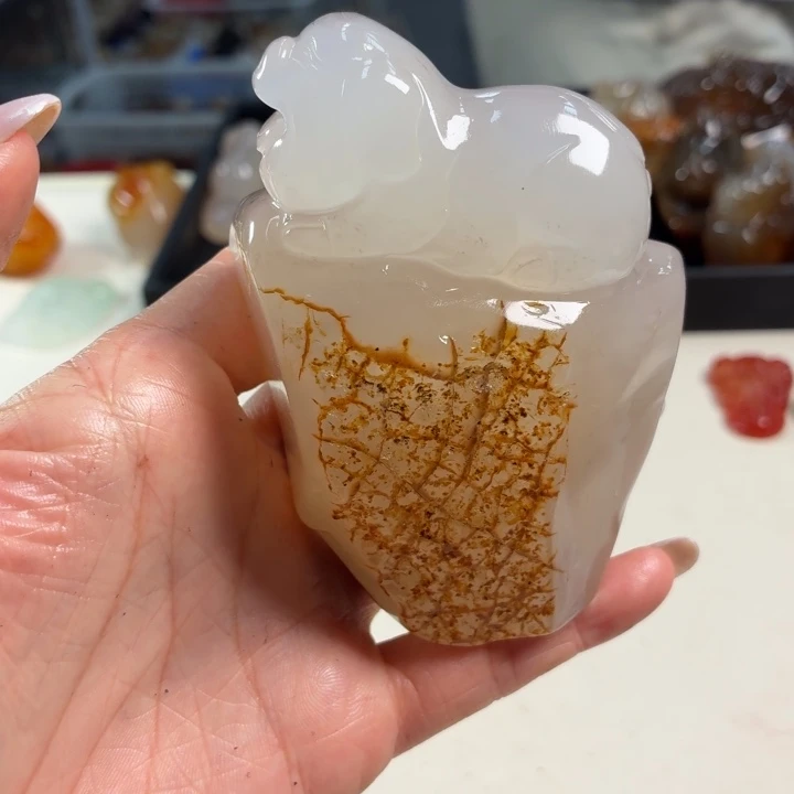 未镶嵌吊坠(不含链)玛瑙/玉髓