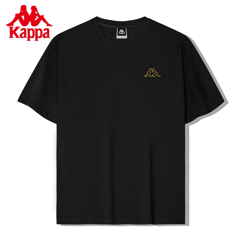 KAPPA/背靠背情侣休闲透气上衣夏季柔软亲肤短袖家居服-DB