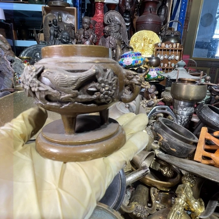 大阪回流铜器摆件96