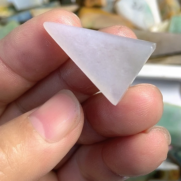 翡翠散珠天然翡翠A货挂件