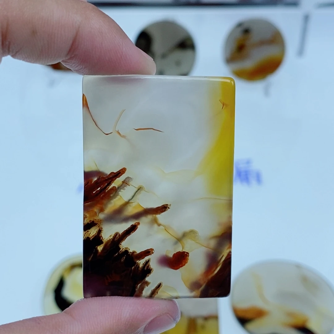 玛瑙/玉髓未镶嵌珠宝半成品