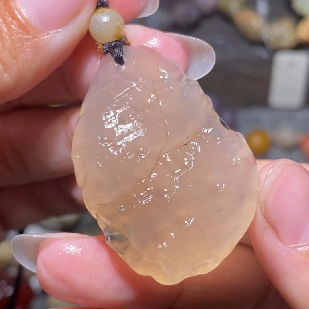 未镶嵌玛瑙/玉髓珠宝半成品