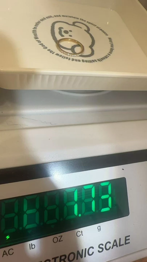 足金精品工艺戒指