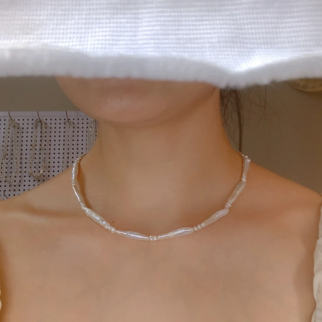 银S925镶嵌淡水珍珠耳饰