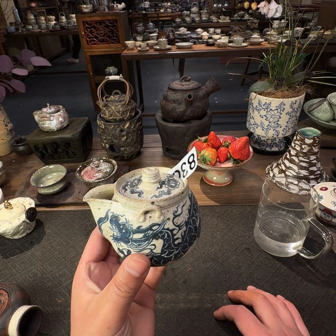 瓷片微瑕陪大家过大年