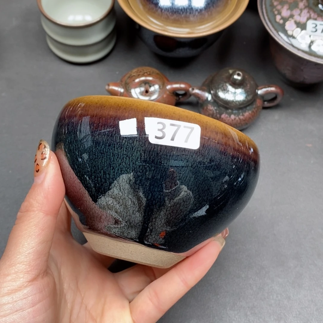 茶盏建窑建盏主人杯377