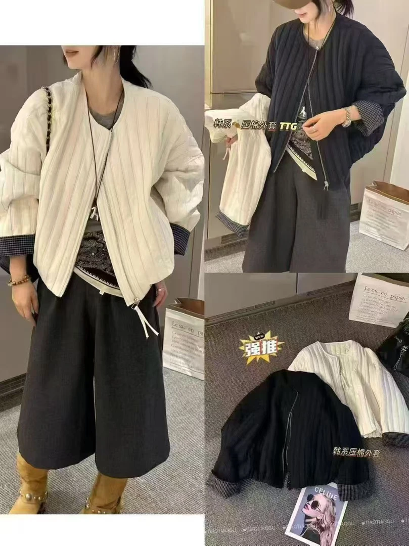 拼接短款常规款常规韩系网红简约外套